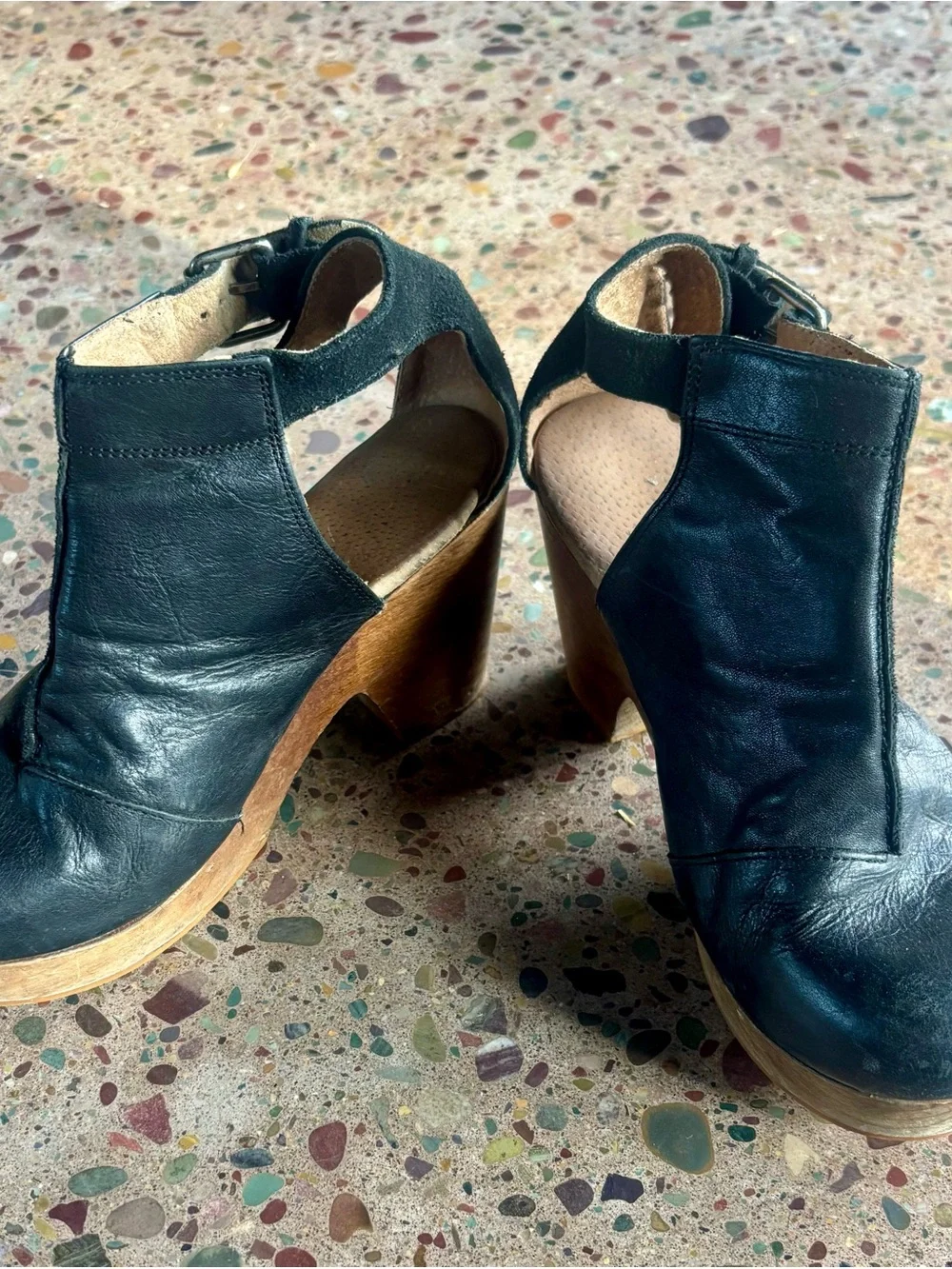 Free People Amber Orchard Platform Clog Made in Spain